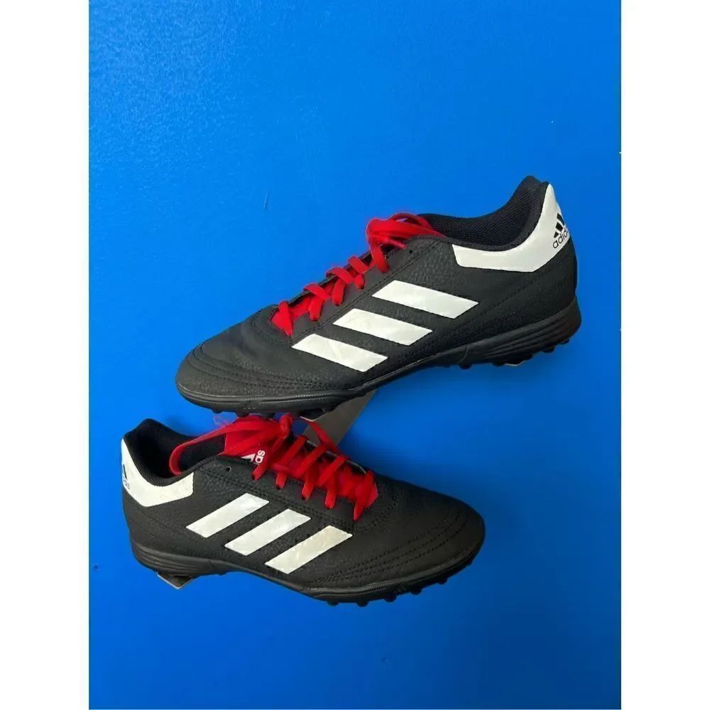 Adidas Black, Red, White SGC 753002 Cleats Soccer Shoes US Size 7.5